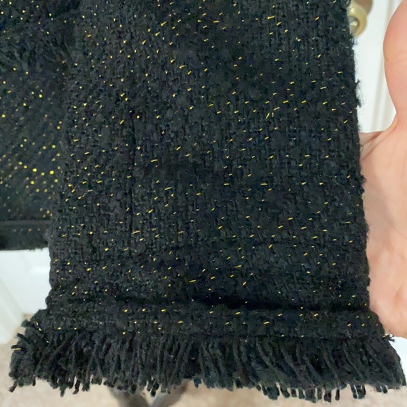 New York & Co black/gold jacket size medium - Picture 7 of 11